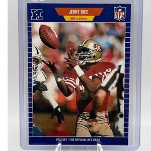 Jerry Rice 1989 Pro Set 383 NFL San Francisco 49ers Football Card